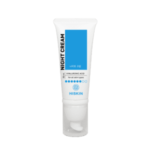 HISKIN Face Night Cream with Hyaluronic Acid