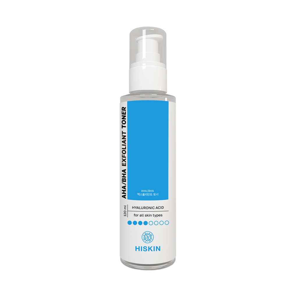 HISKIN Facial АНА/ВНА Peeling-Toner with Hyaluronic Acid