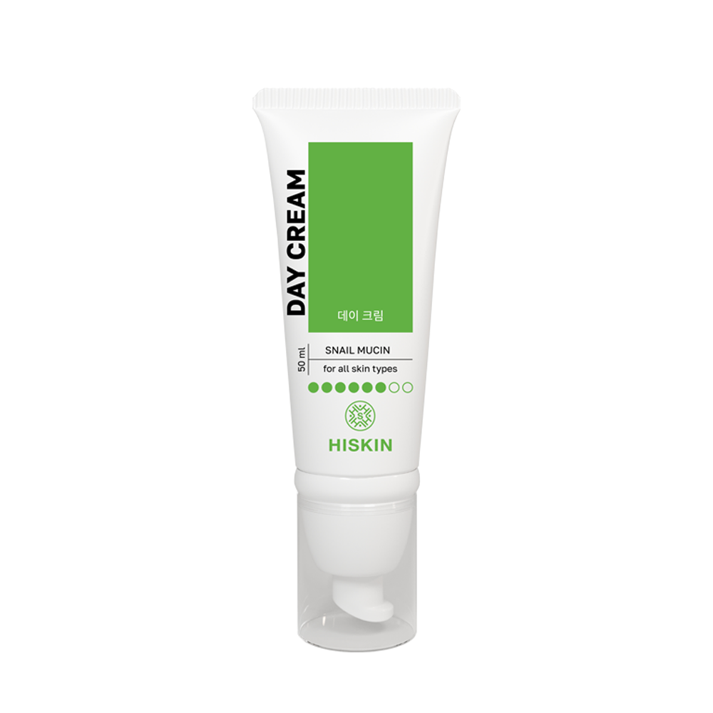 HISKIN Day Face Cream with Snail Mucin