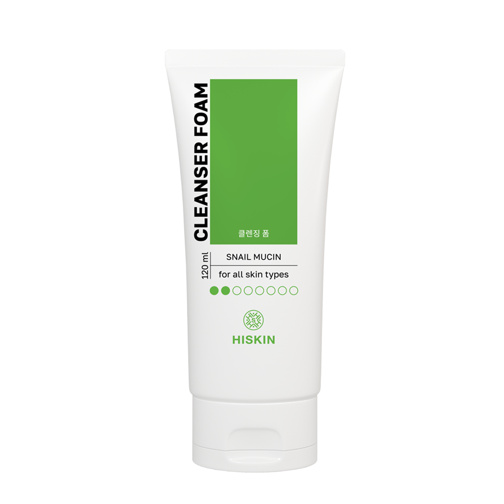 HISKIN Foaming Cleanser with Snail Mucin