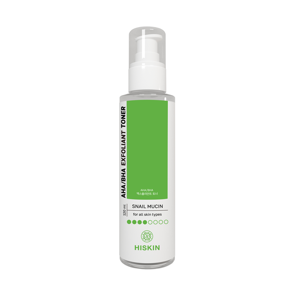 HISKIN Facial АНА/ВНА Peeling-Toner with Snail Mucin