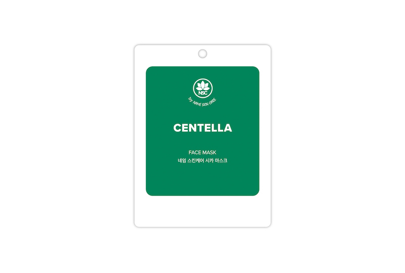 Cloth facial mask with Centella Asiatica NSC