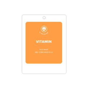 Cloth facial mask with Vitamins NSC