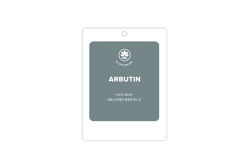 Cloth facial mask with Arbutin NSC