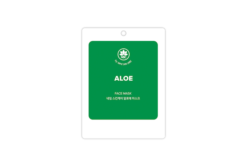 Cloth facial mask with Aloe NSC