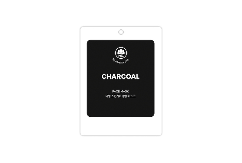 Cloth facial mask with Charcoal NSC