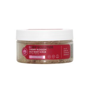 Body scrub with salt CHERRY BLOSSOM
