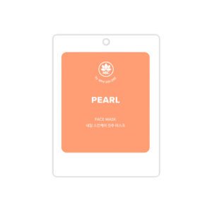 Cloth facial mask with pearls NSC