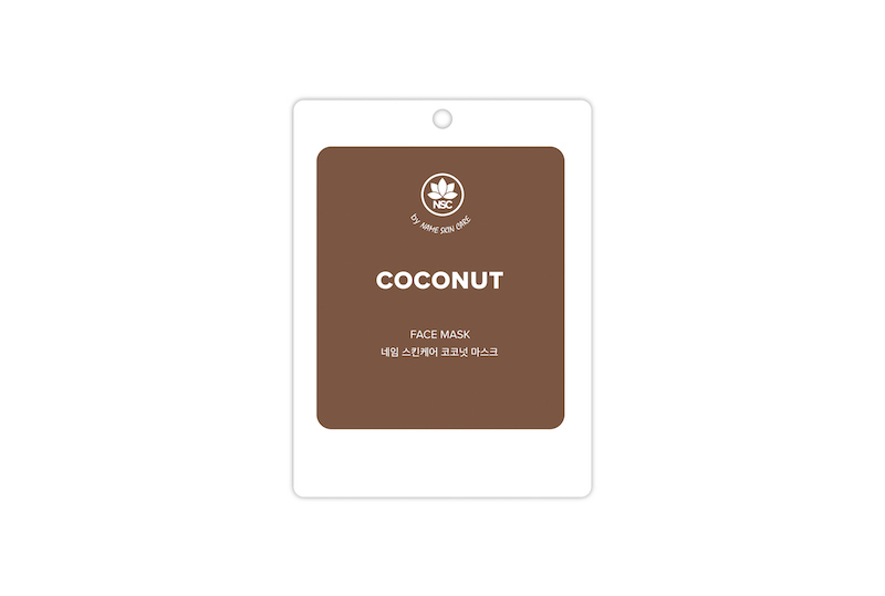 Cloth facial mask with Coconut NSC