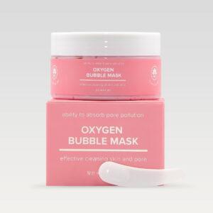 Cleansing bubble mask with lactic acid