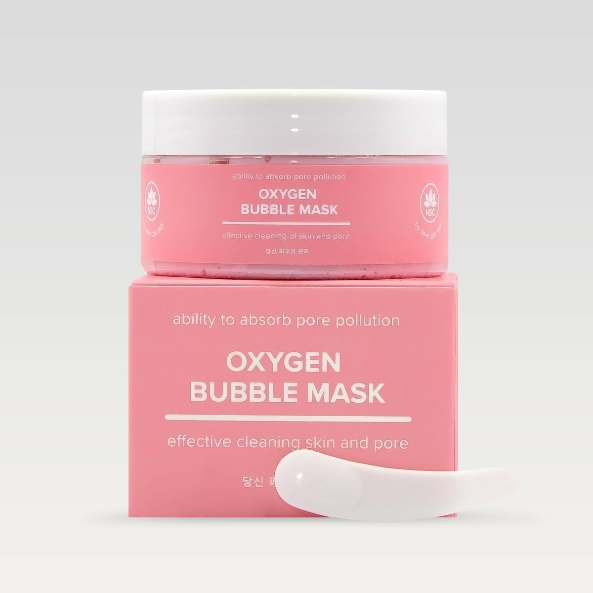 Cleansing bubble mask with lactic acid