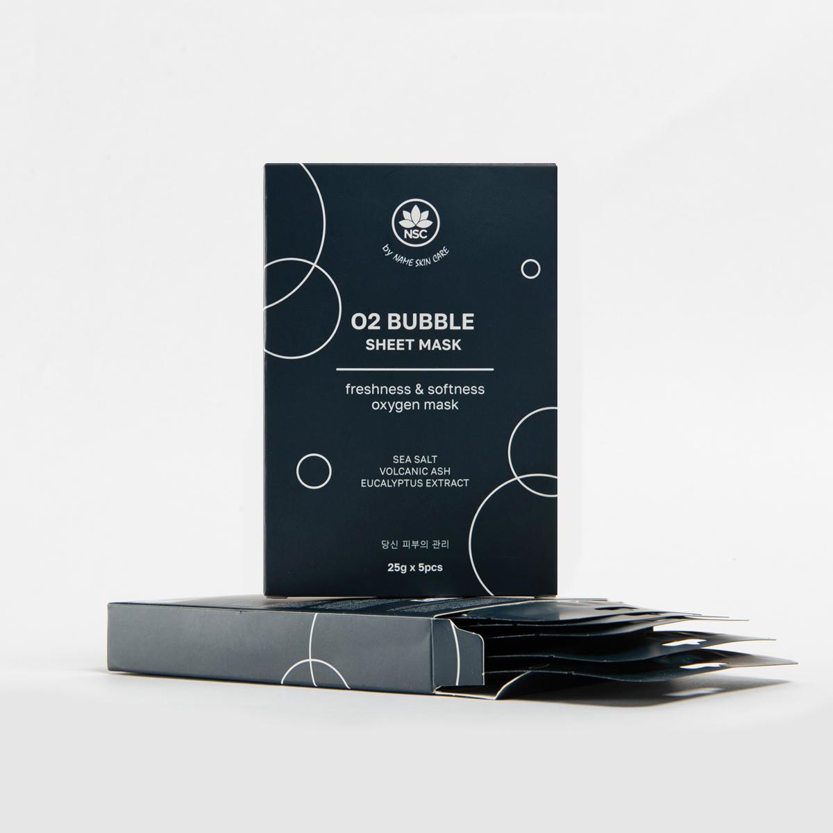 NSC ultra-cleansing bubble sheet mask O2 BUBBLE SHEET MASK - Image 4