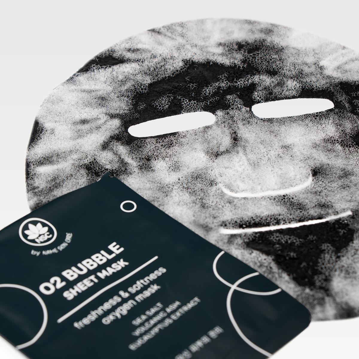 NSC ultra-cleansing bubble sheet mask O2 BUBBLE SHEET MASK - Image 2