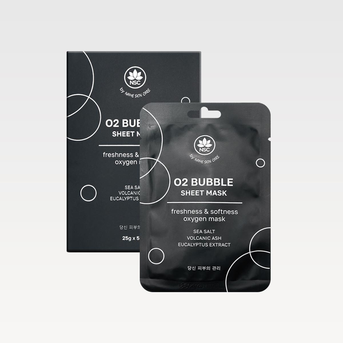NSC ultra-cleansing bubble sheet mask O2 BUBBLE SHEET MASK - Image 3