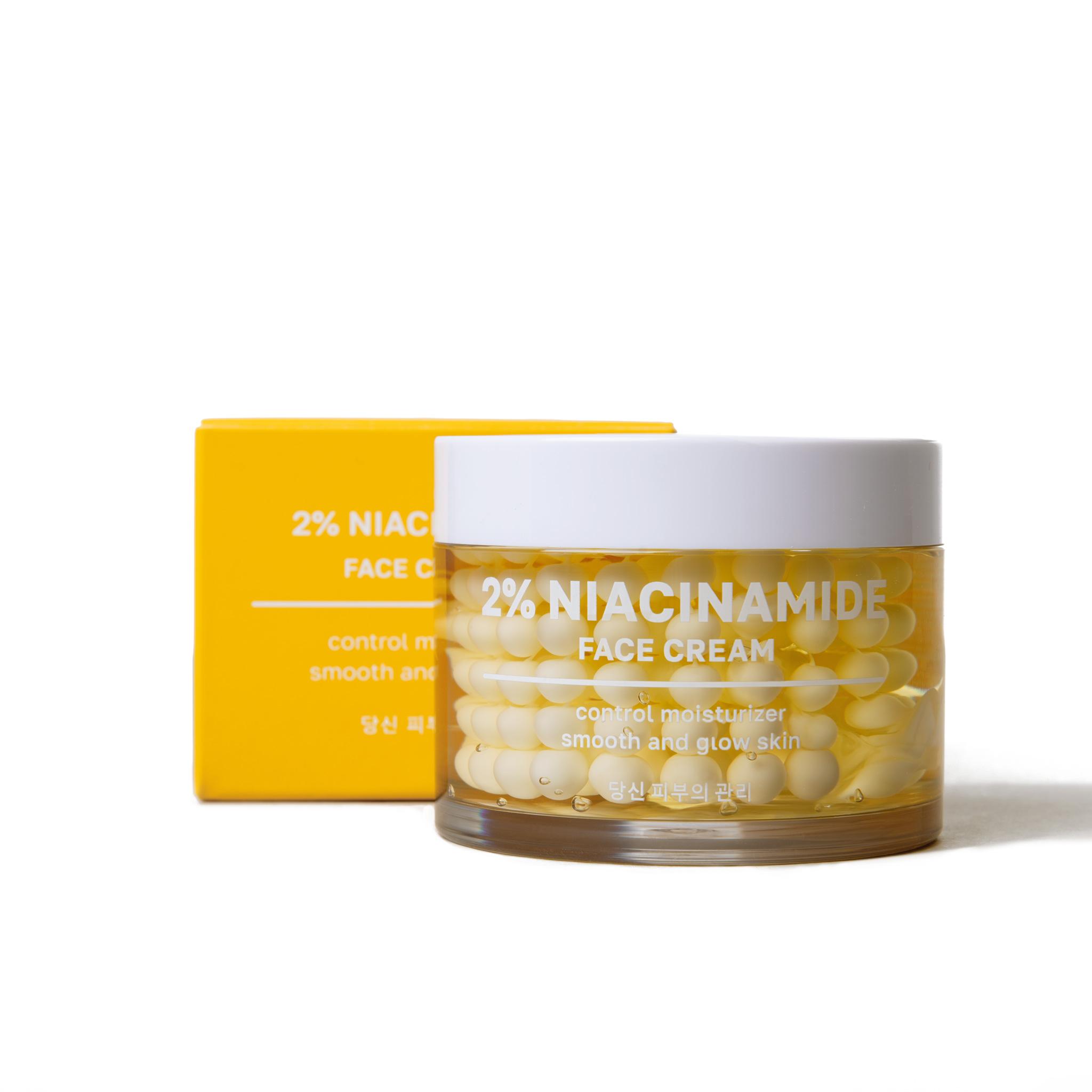 NSC niacinamide deep recovery and skin glow cream with vitamin C