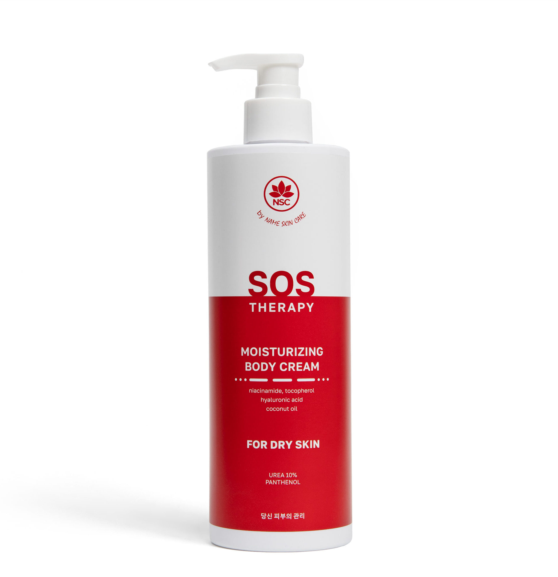 NSC SOS THERAPY moisturizing body cream with 10% urea and panthenol