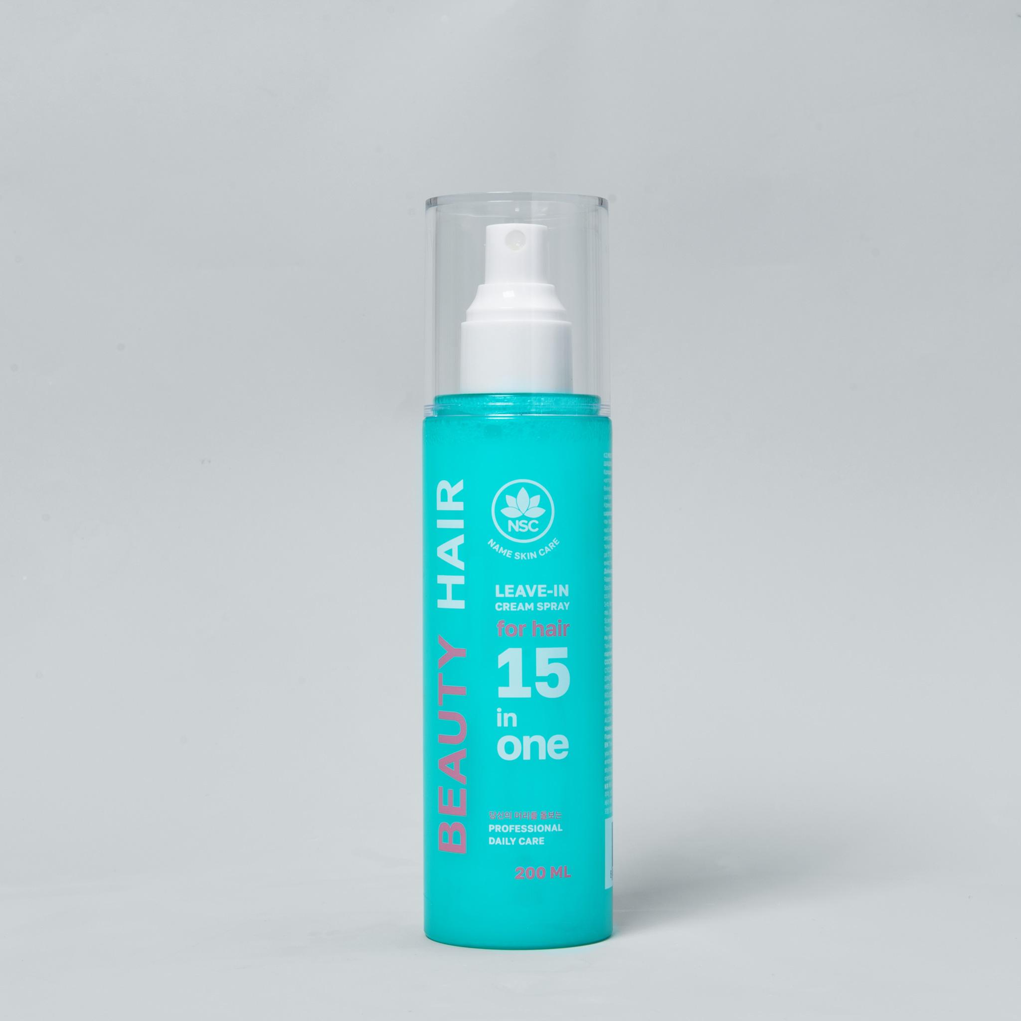 NSC Beauty Hair leave-in cream spray for hair 15 in 1