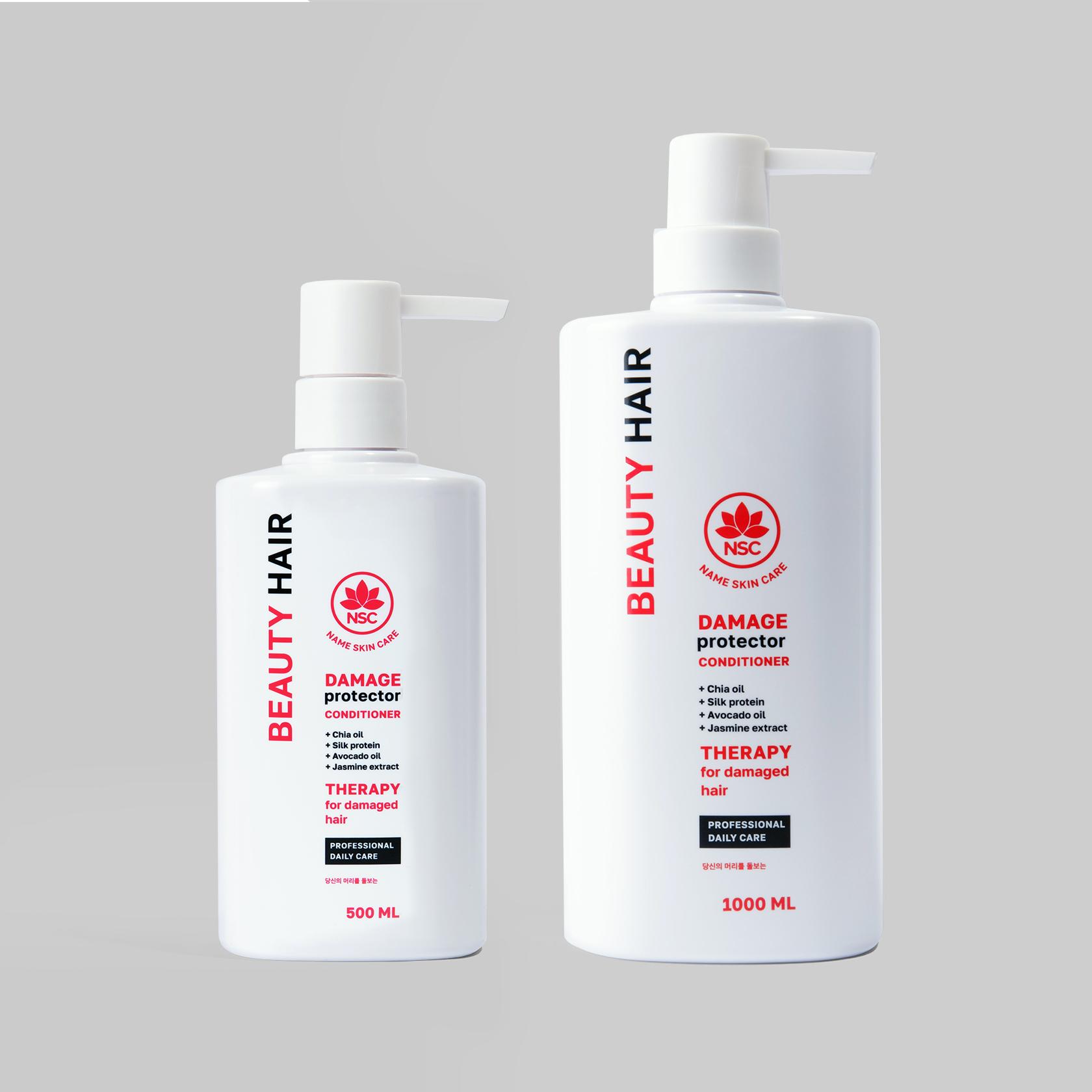 NSC Beauty Hair - recovery conditioner for damaged hair, 500/1000 ml