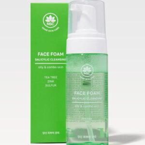 NSC FACIAL CLEANSING FOAM WITH SALICYLIC ACID, SULPHUR AND ZINC