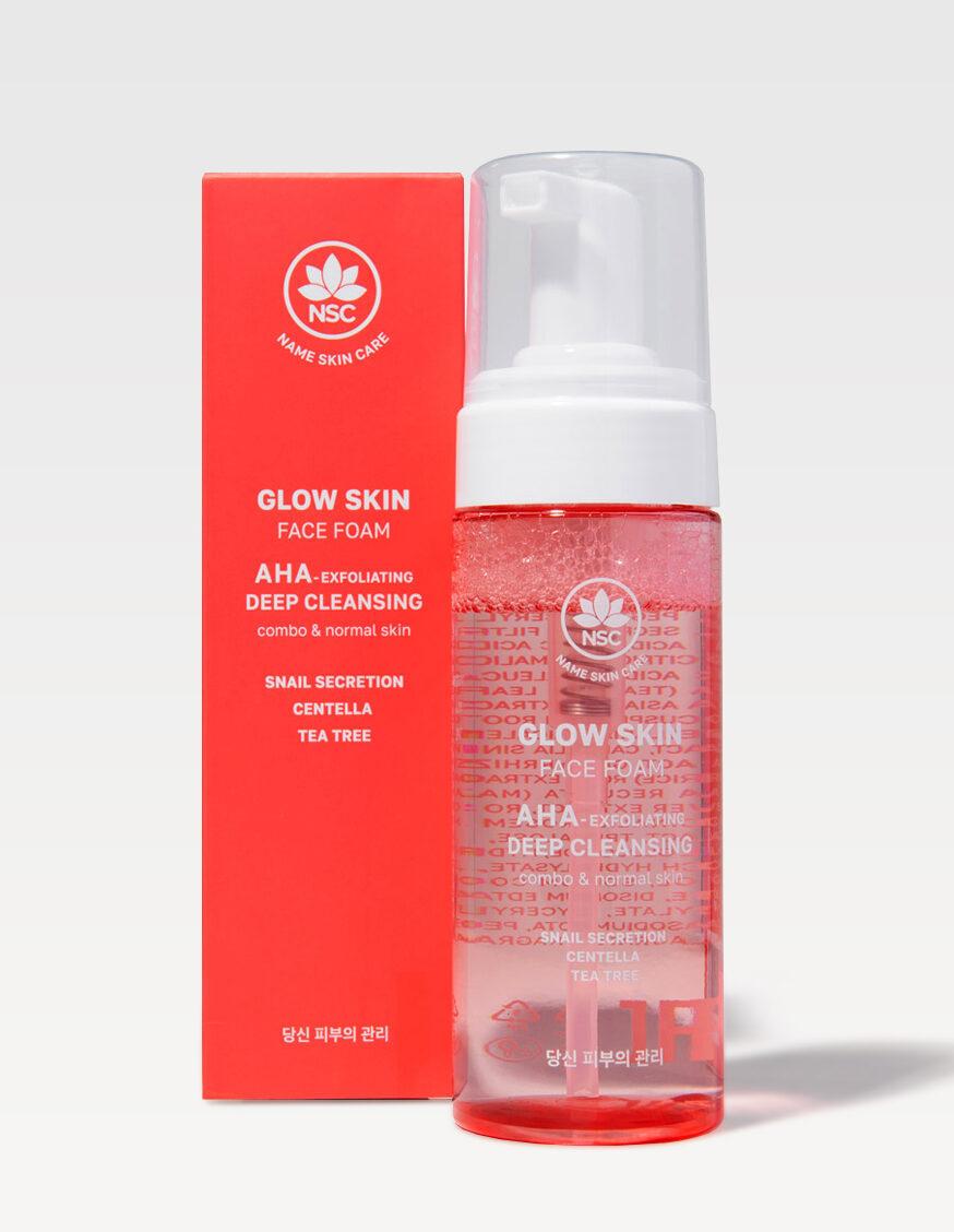 NSC DEEP FACIAL CLEANSING FOAM WITH AHA ACIDS  AND SNAIL SECRETION FILTRAT
