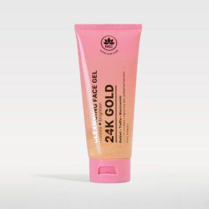CLEANSING GEL WASH WITH GOLD AND NIACINAMIDE     RESTORES + EVENS OUT SKIN TONE