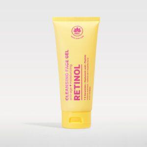 CLEANSING GEL WASH WITH RETINOL AND HYALURONIC ACID     AGAINST SKIN AGING AND FOR SKIN MOISTURIZATION