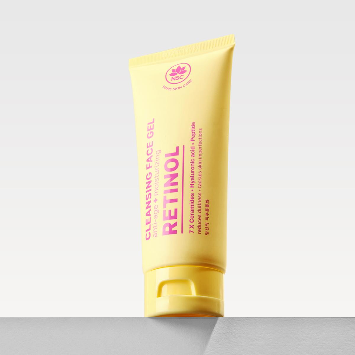 CLEANSING GEL WASH WITH RETINOL AND HYALURONIC ACID AGAINST SKIN AGING AND FOR SKIN MOISTURIZATION - Image 4